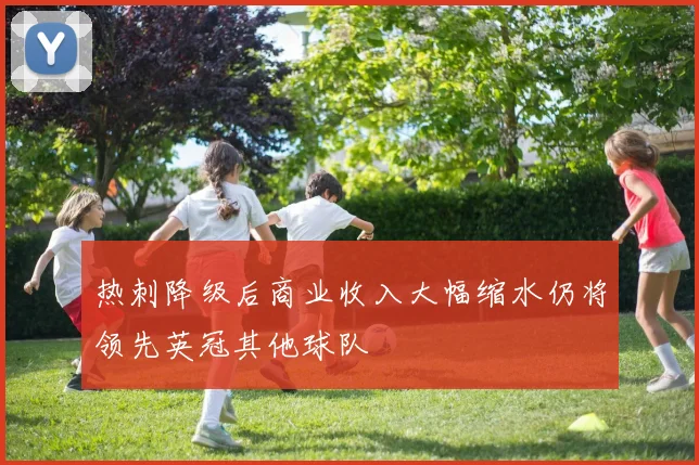 热刺降级后商业收入大幅缩水仍将领先英冠其他球队